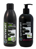 Čierne šungitové mydlo na telo + šungitový šampon proti lupinám s brezovým dechtom