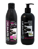 Čierne šungitové mydlo na telo + šungitový šampón proti vypadávaniu vlasov s propolisom a lopúchom