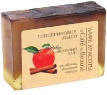 Glycerínové mydlo Le Café de Beauté - Jablkový koláč 100 g