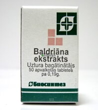 Valeriána extrakt 0,19g. 50 tab. 