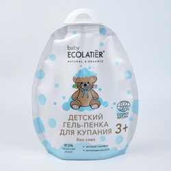 Ecolatier - Detský penový gél na kúpanie 3+ "Bez sĺz" 250 ml