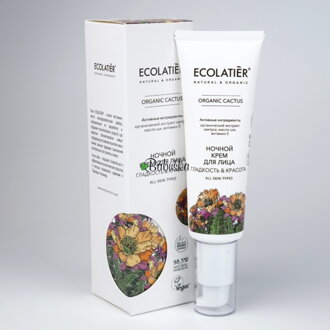 ECL - Nočný krém na tvár – Organic Cactus 50ml