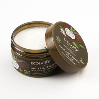 Ecolatier - maska na vlasy "Výživa a  regenerácia" - organický kokos 