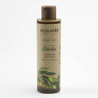 Ecolatier - Šampón na vlasy "Jemnosť  a lesk" s organickými olivami