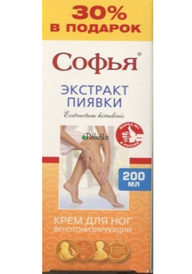 SOFIA krém s extraktom z pijavíc 200 ml.