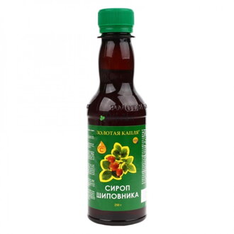 Šípkový sirup 250 ml. 