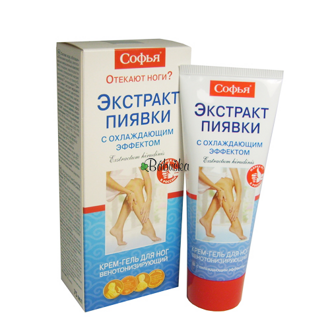 SOFIA krém s extraktom z pijavíc 75 ml. - chladivý. 