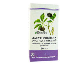 Eleuterokok – sibírsky ženšeň tinktúra 50 ml.