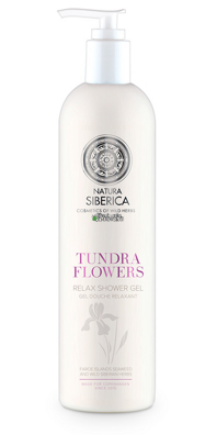 Siberie Blanche - relaxačný sprchový gél - kvety Tundry  400 ml