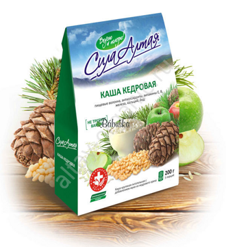 Altajská cédrová kaša – zdravie z Altaja 200g. 