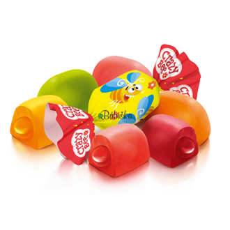 Zmes želé cukríkov "Bláznivá včielka" s tekutou náplňou 1 kg