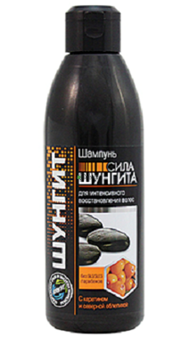 Šungitový šampón pre intenzívnu starostlivosť o vlasy s keratínom a severkým rakytníkom 330 ml