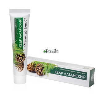 Zubná pasta "Green Altaj" cedrová 75 ml