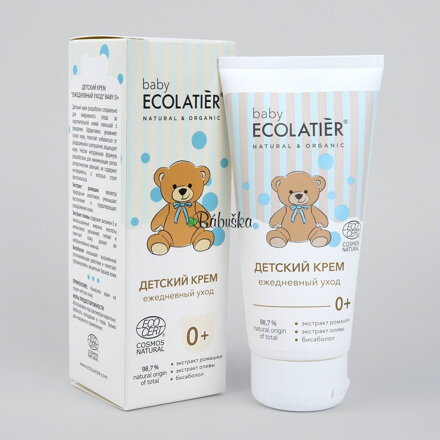 Ecolatier - Detský krém "Denná staroslivosť" 0+ 