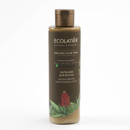 Ecolatier - balzam na vlasy "Intenzívne posielnenie a rast" s extraktom z aloe vera