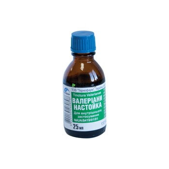 Valeriána tinktúra 25 ml - Ternofarm