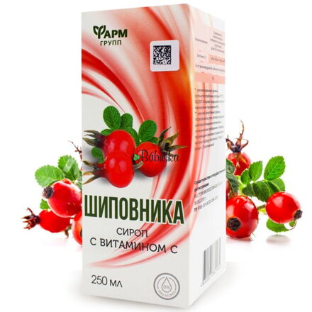 Altea - Sirup s divokej šípkovej ruže 250 g.