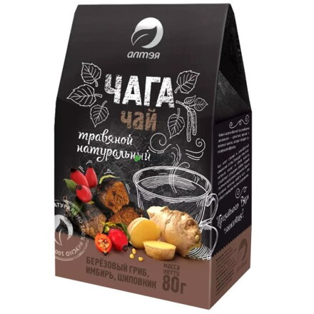 ALTEA - čaga čaj so zázvorom a šípkami" 80 gr. 