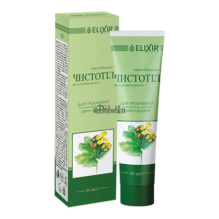 Elixír-krém Lastovičník na problémovú pokožku 40ml