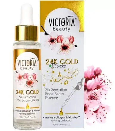  Victoria Beauty-Sérum proti starnutiu pleti s 24k zlatom 20ml –