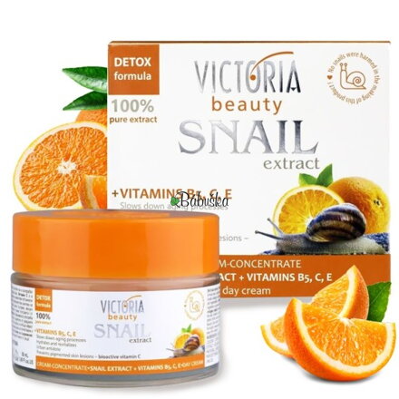 Victoria Beauty-Vitamínový denný krém so slimačím extraktom