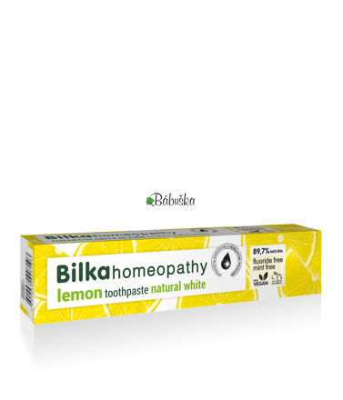 Bilka Homeopatická zubná pasta "Lemon" 75 ml 
