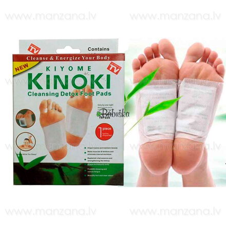Kinoki - detoxikačná náplasť na nohy 10ks