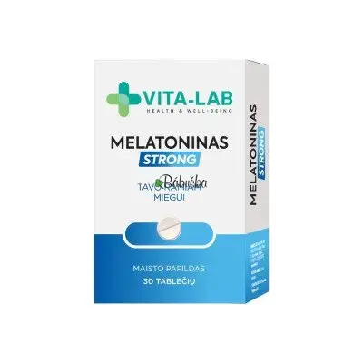 VITA-LAB Melatonín silný 2 mg, 30 tabliet