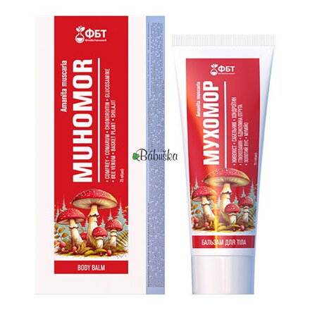 FBT - hrejivý balzam Muchomor -(Muchotrávka červená) 75ml