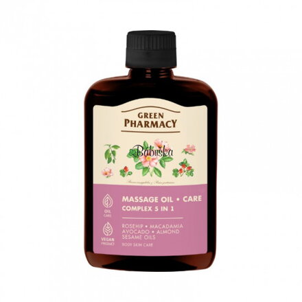 Green Pharmacy – Masážny olej Complex 5 in 1