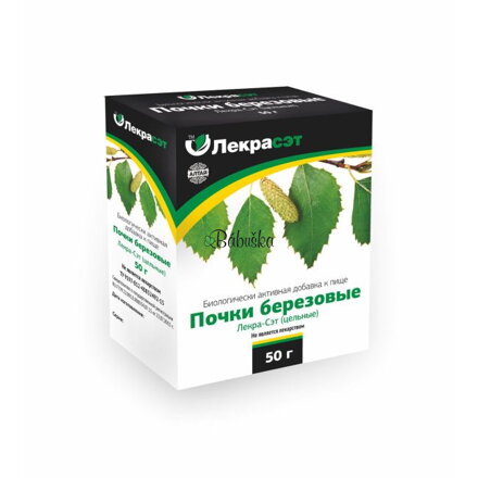 Lekraset - Brezové púčiky čaj 50g