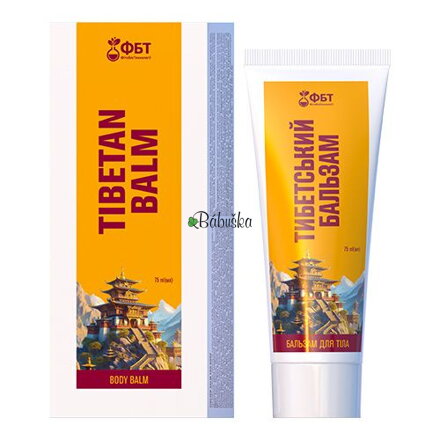 FBT - Telový balzam Tibeťan 75 ml