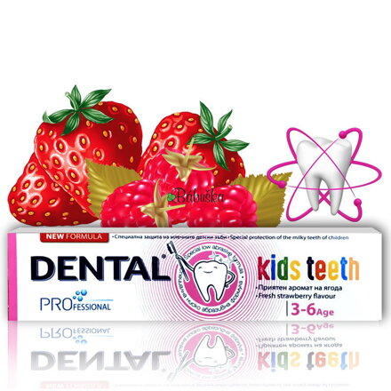 Detská zubná pasta  3-6 rokov 50ml