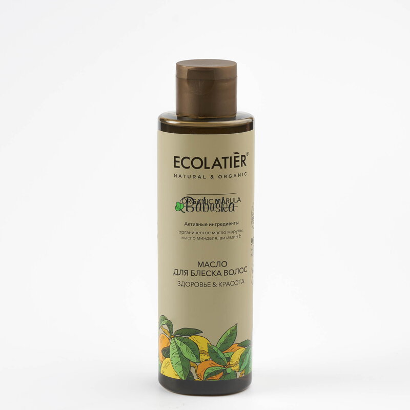 Ecolatier - olej na vlasy "Zdravie a krása" - organická marula 