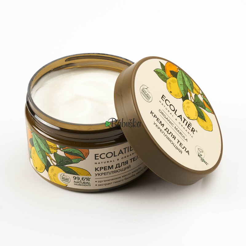 Ecolatier - Spevňujúci krém na telo s marulovým olejom 