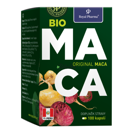 BIO Maca - prírodný zdroj sily - 100 kapslí BIO Maca - prírodný zdroj sily - 100 kapslí