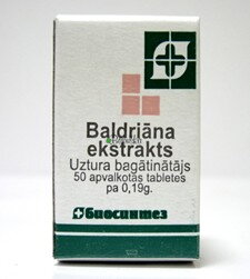 Valeriána extrakt 0,19g. 50 tab. 