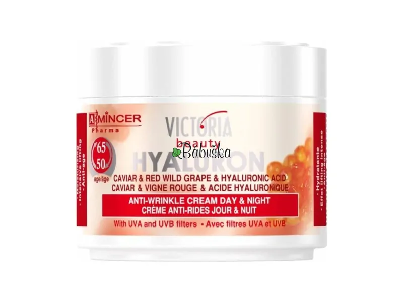 Victoria Beauty Vyhladzujúci denný a nočný krém s kaviárom pre ženy od 50-65 rokov Victoria Beauty Vyhladzujúci denný a nočný krém s kaviárom pre ženy od 50-65 rokov