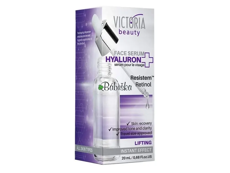 Victoria Beauty Hyaluron Liftingové Pleťové sérum s retinolom 20 ml Victoria Beauty Hyaluron Liftingové Pleťové sérum s retinolom 20 ml