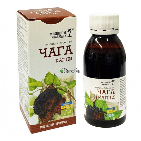 Čaga kvapky 100ml