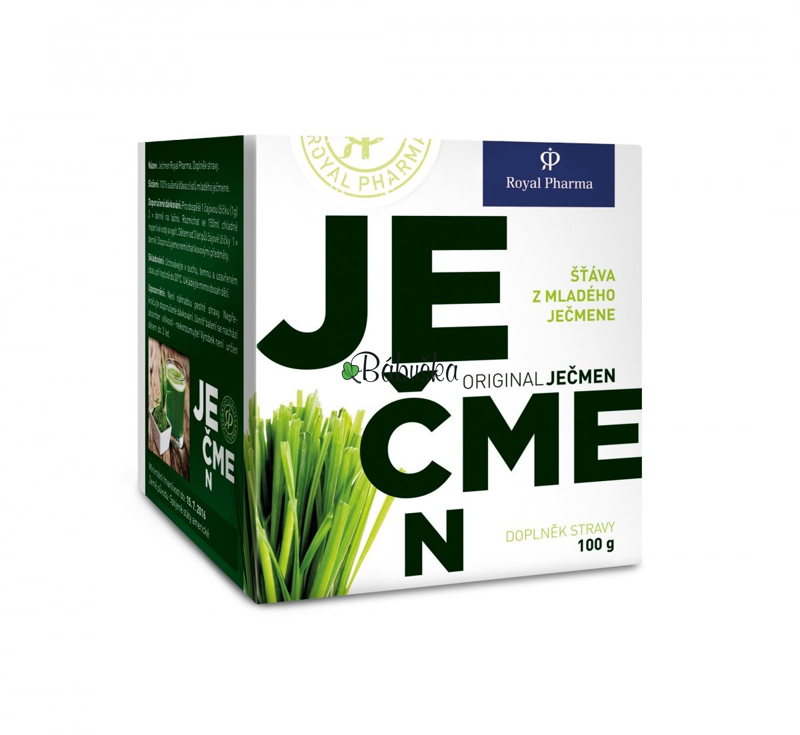 BIO Zelený jačmeň 100g BIO Zelený jačmeň 100g