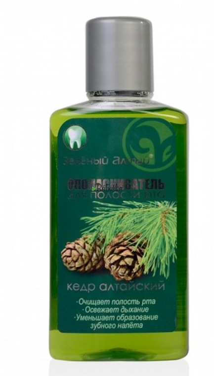 Ústna voda "Green Altaj" cédrová 250 ml. záruka do 9.2023
